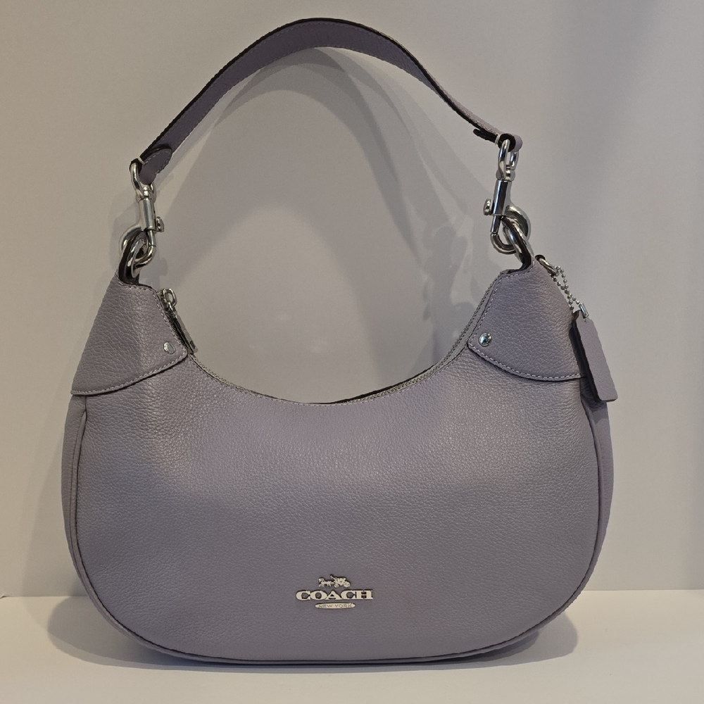 Rare Find***Coach Mara Hobo Large Shoulder Bag — Light Lavender Pebble Leather